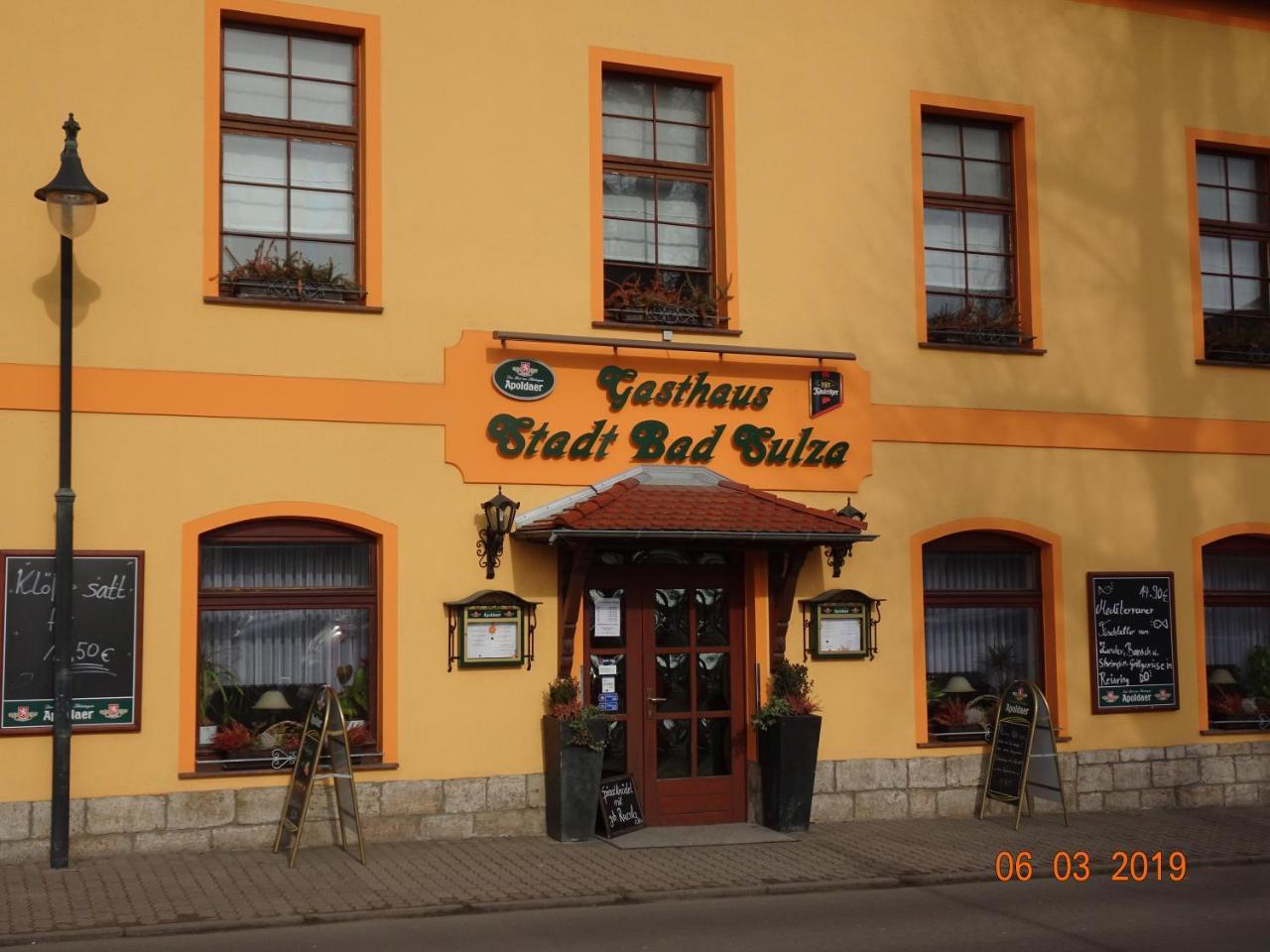 Gasthaus Stadt Bad Sulza Dış mekan fotoğraf